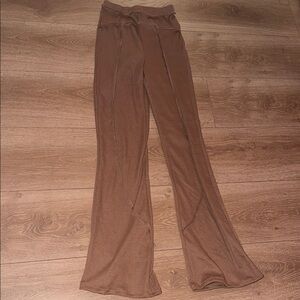 Fashion Nova Brown Flare Pants